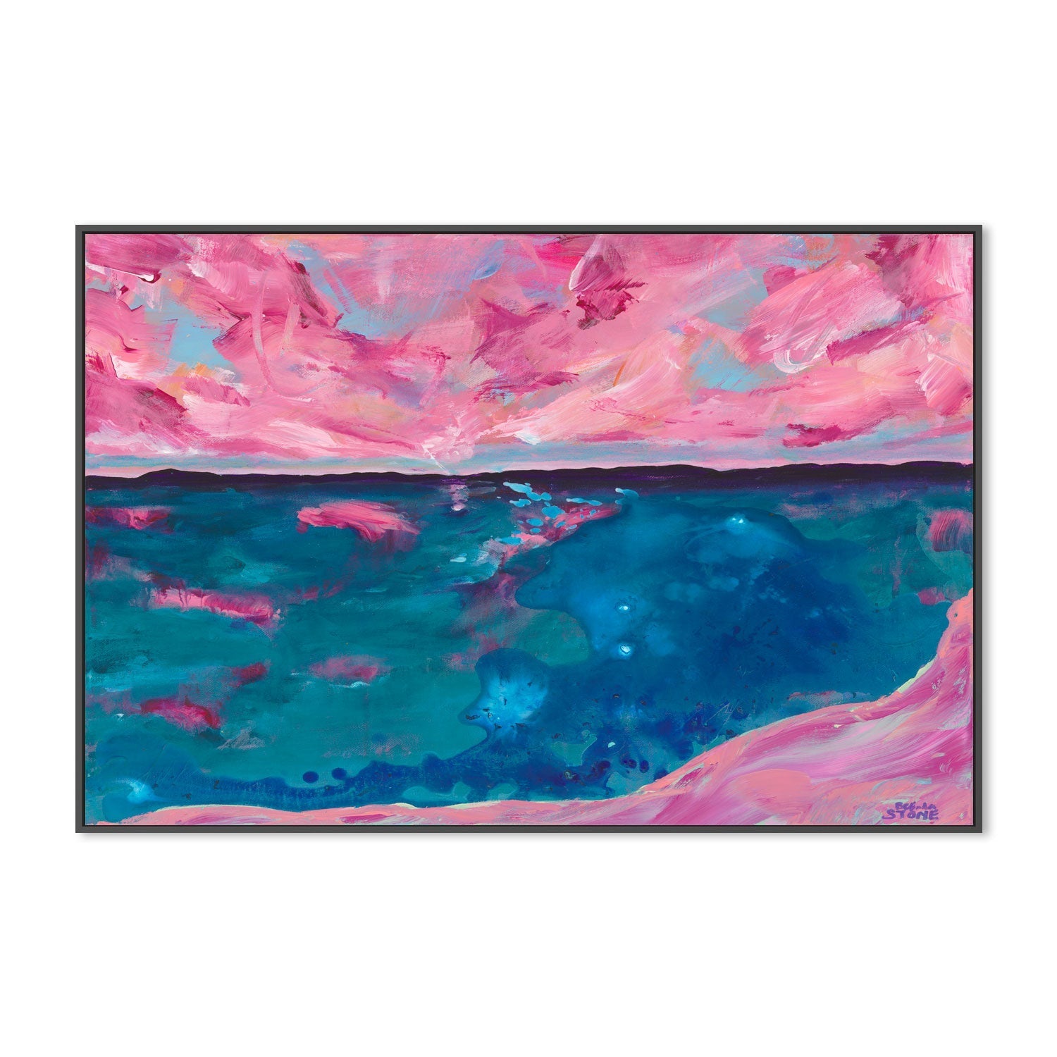 Coastal Dreamscape , By Belinda Stone |Wall Art Print Framed Canvas ...